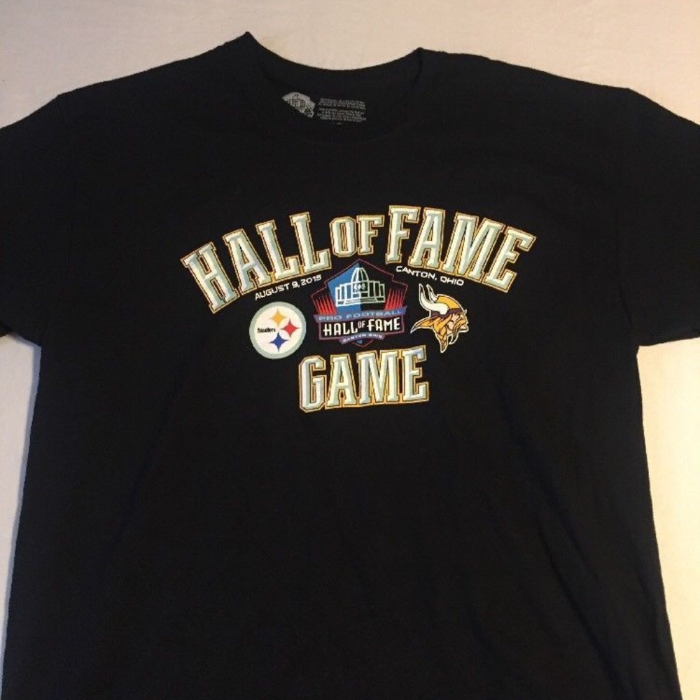 NWT Mens Pro Football Hall of Fame 2015 Steelers